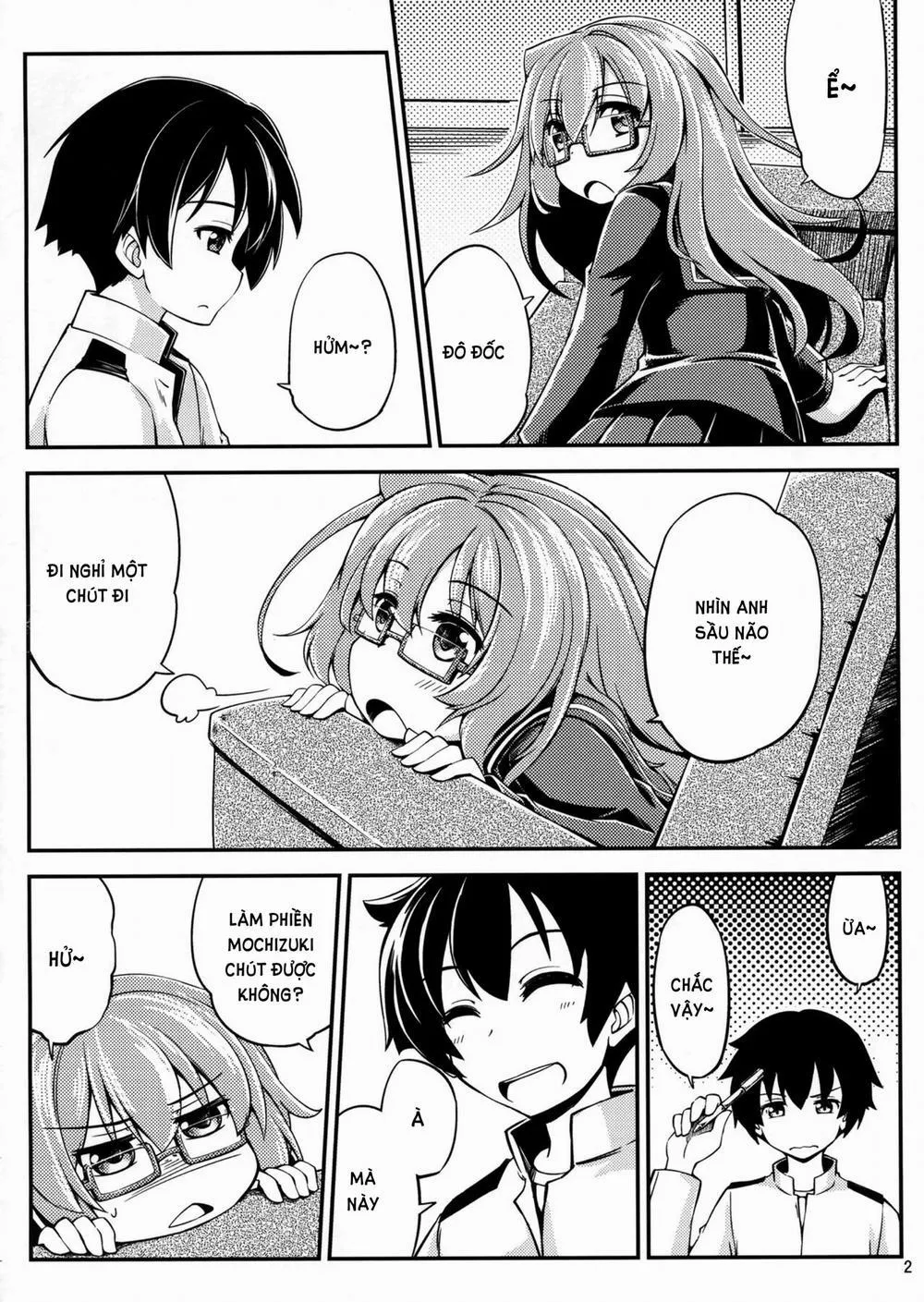 HentaiVN.net - Ảnh 5 - Mochizuki to Yasen (Kantai Collection -KanColle-) - Chap 1