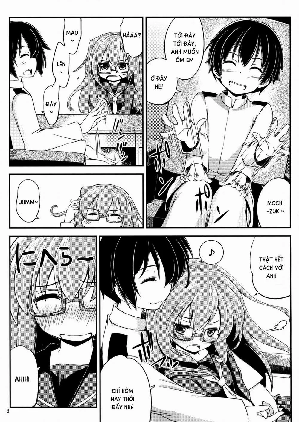 HentaiVN.net - Ảnh 6 - Mochizuki to Yasen (Kantai Collection -KanColle-) - Chap 1