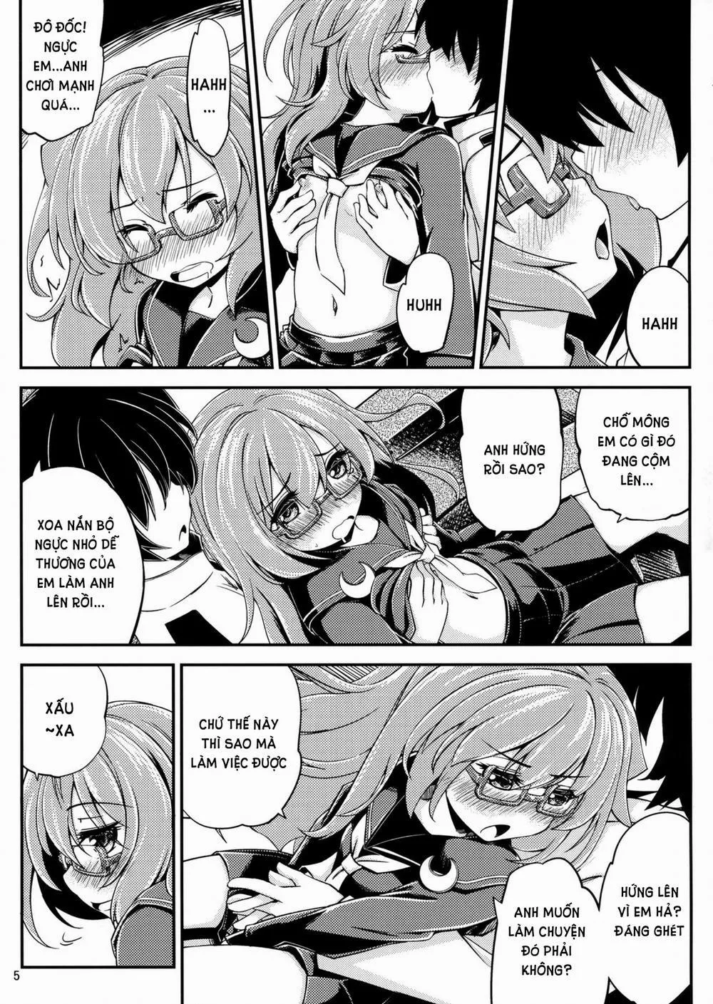 HentaiVN.net - Ảnh 8 - Mochizuki to Yasen (Kantai Collection -KanColle-) - Chap 1