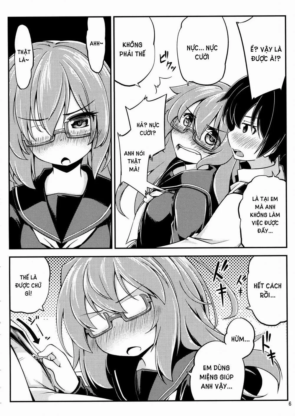 HentaiVN.net - Ảnh 9 - Mochizuki to Yasen (Kantai Collection -KanColle-) - Chap 1