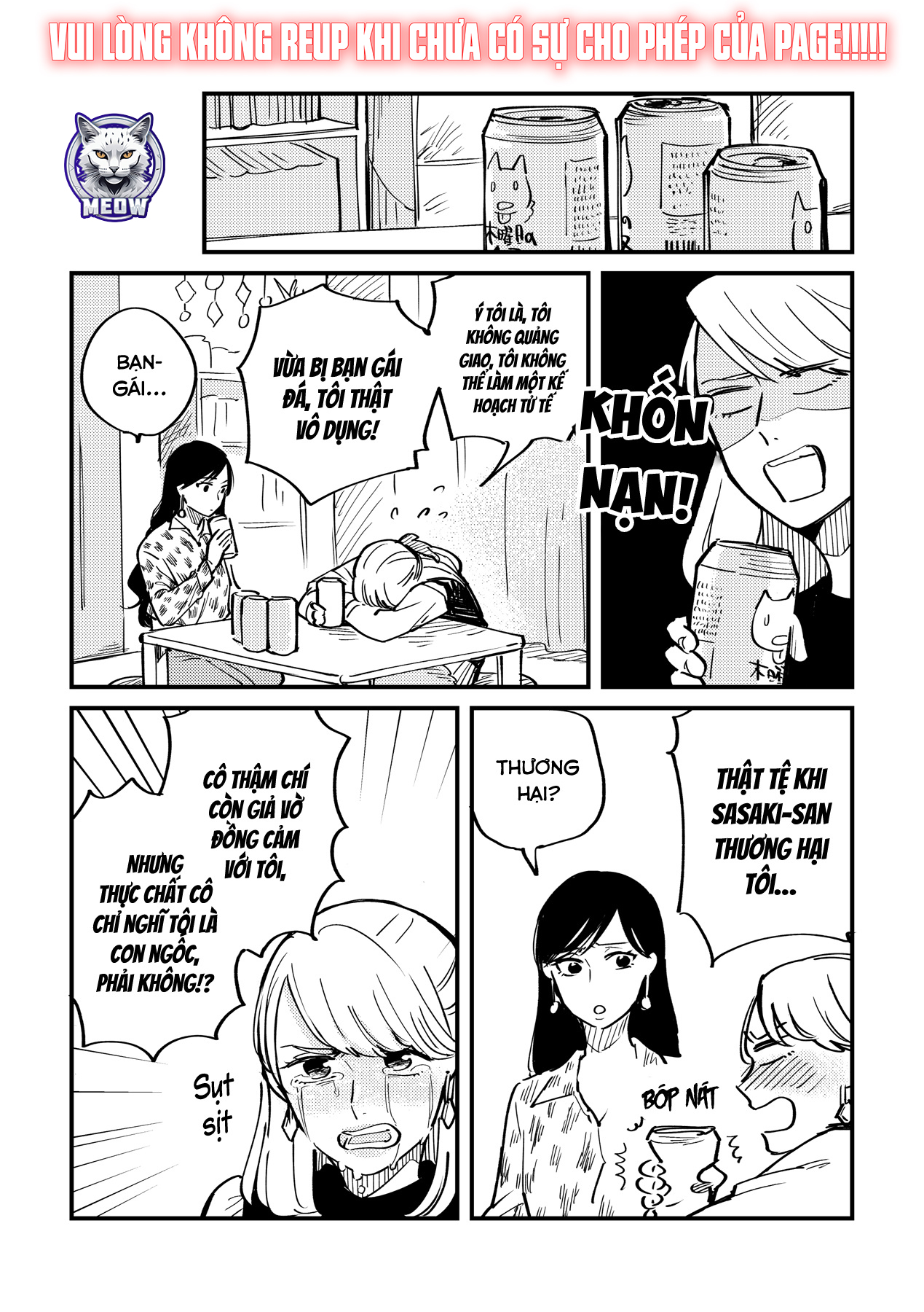 HentaiVN.net - Ảnh 9 - Sasaki, You Dumbass! - Chap 1