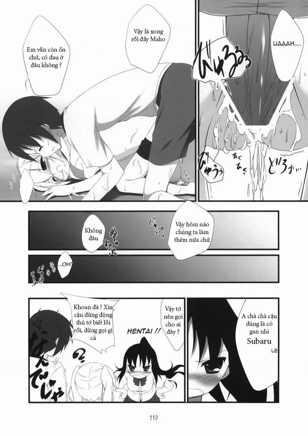 HentaiVN.net - Ảnh 11 - Mahomaho Chucchu (Ro-Kyu-Bu) - Chap 1