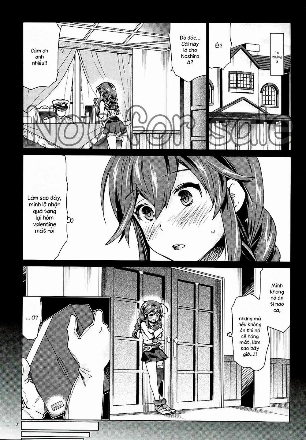 HentaiVN.net - Ảnh 2 - Noshiro No Amai Ohanashi (Kancolle) - Chap 1