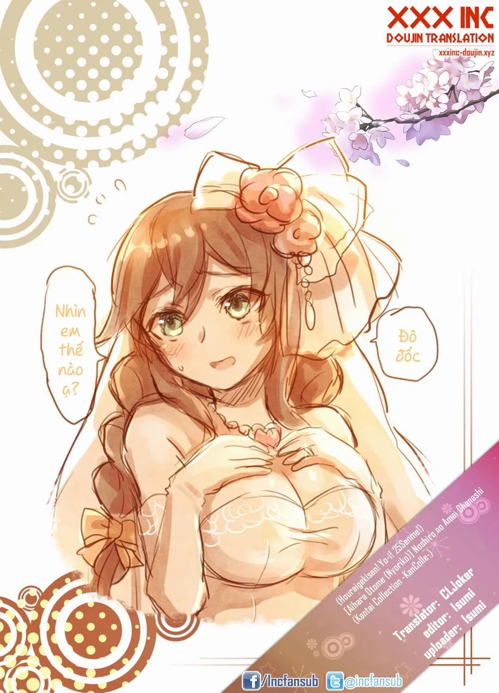 HentaiVN.net - Ảnh 26 - Noshiro No Amai Ohanashi (Kancolle) - Chap 1