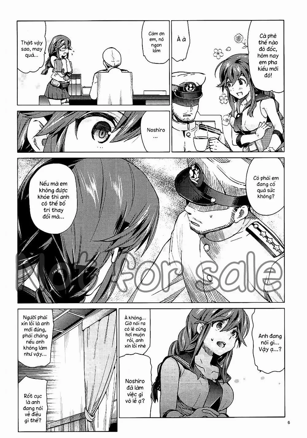 HentaiVN.net - Ảnh 4 - Noshiro No Amai Ohanashi (Kancolle) - Chap 1