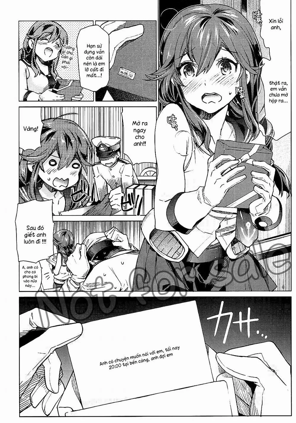 HentaiVN.net - Ảnh 6 - Noshiro No Amai Ohanashi (Kancolle) - Chap 1