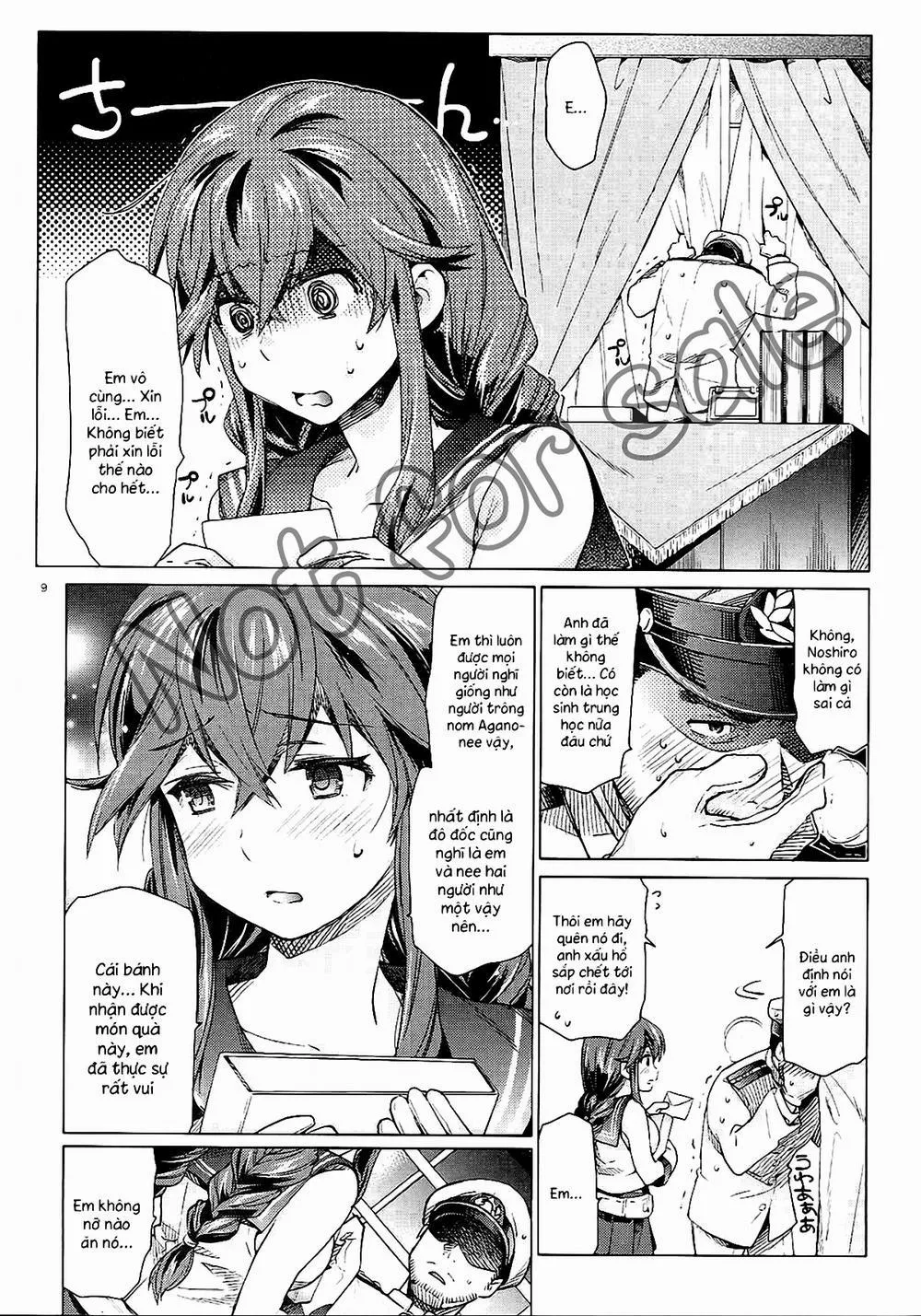 HentaiVN.net - Ảnh 7 - Noshiro No Amai Ohanashi (Kancolle) - Chap 1