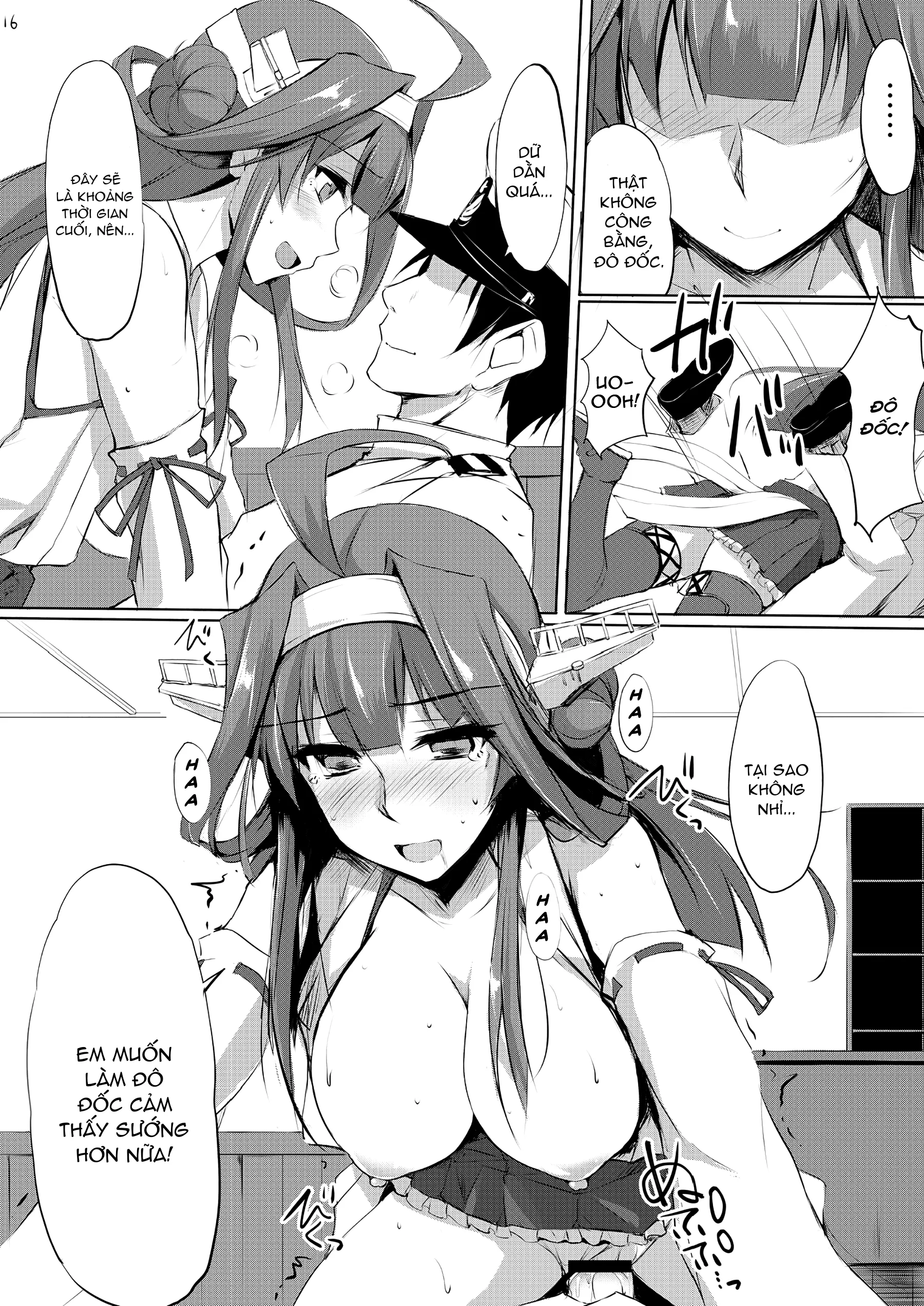 HentaiVN.net - Ảnh 16 - Câu Chuyện Kongou (Kantai Collection -KanColle-) [金剛ラプソディ。 (艦隊これくしょん -艦これ-)] - Chap 1