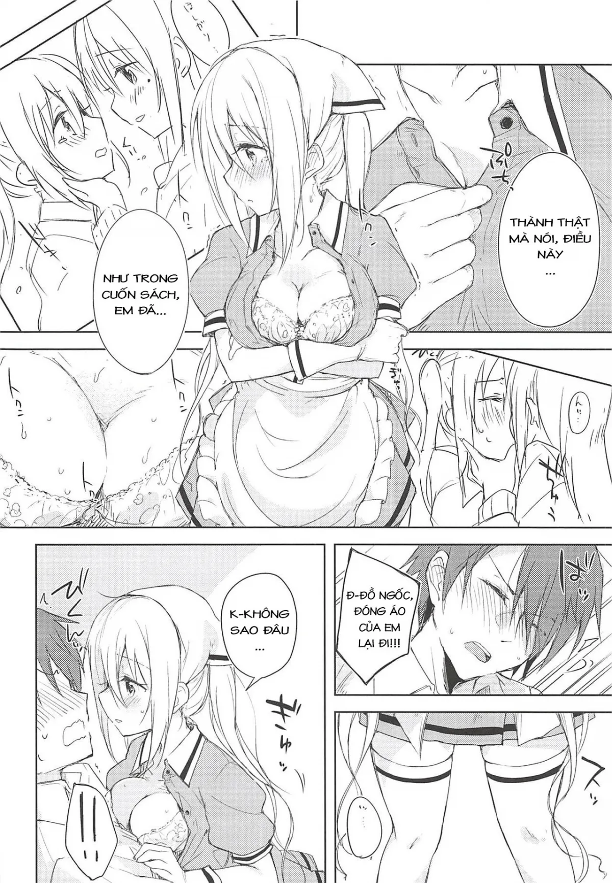 HentaiVN.net - Ảnh 11 - Prima volta (Blend S) [ぷりーま♡ぼるた (ブレンド・S)] - Chap 1