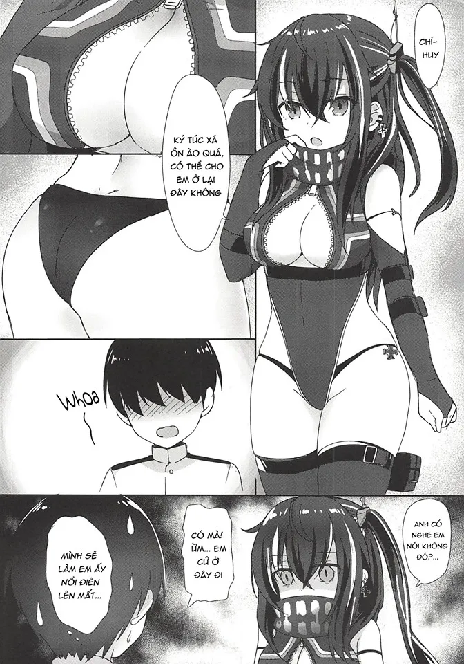 HentaiVN.net - Ảnh 3 - U-47-chan ga Ecchi Shite Kureru Hon [U-47ちゃんがえっちしてくれる本 (アズールレーン)] - Chap 1