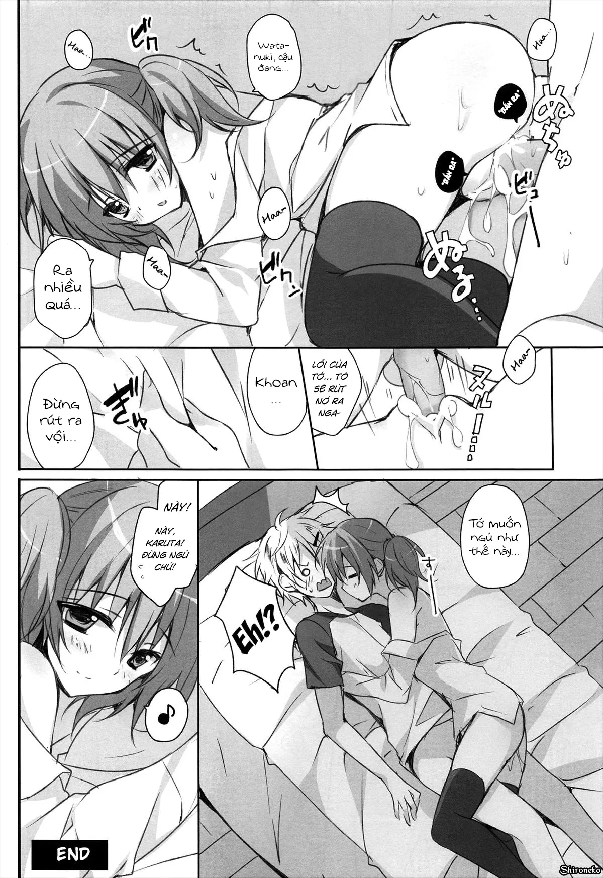 HentaiVN.net - Ảnh 15 - Karuta Maniac (Inu x Boku SS) - Chap 1