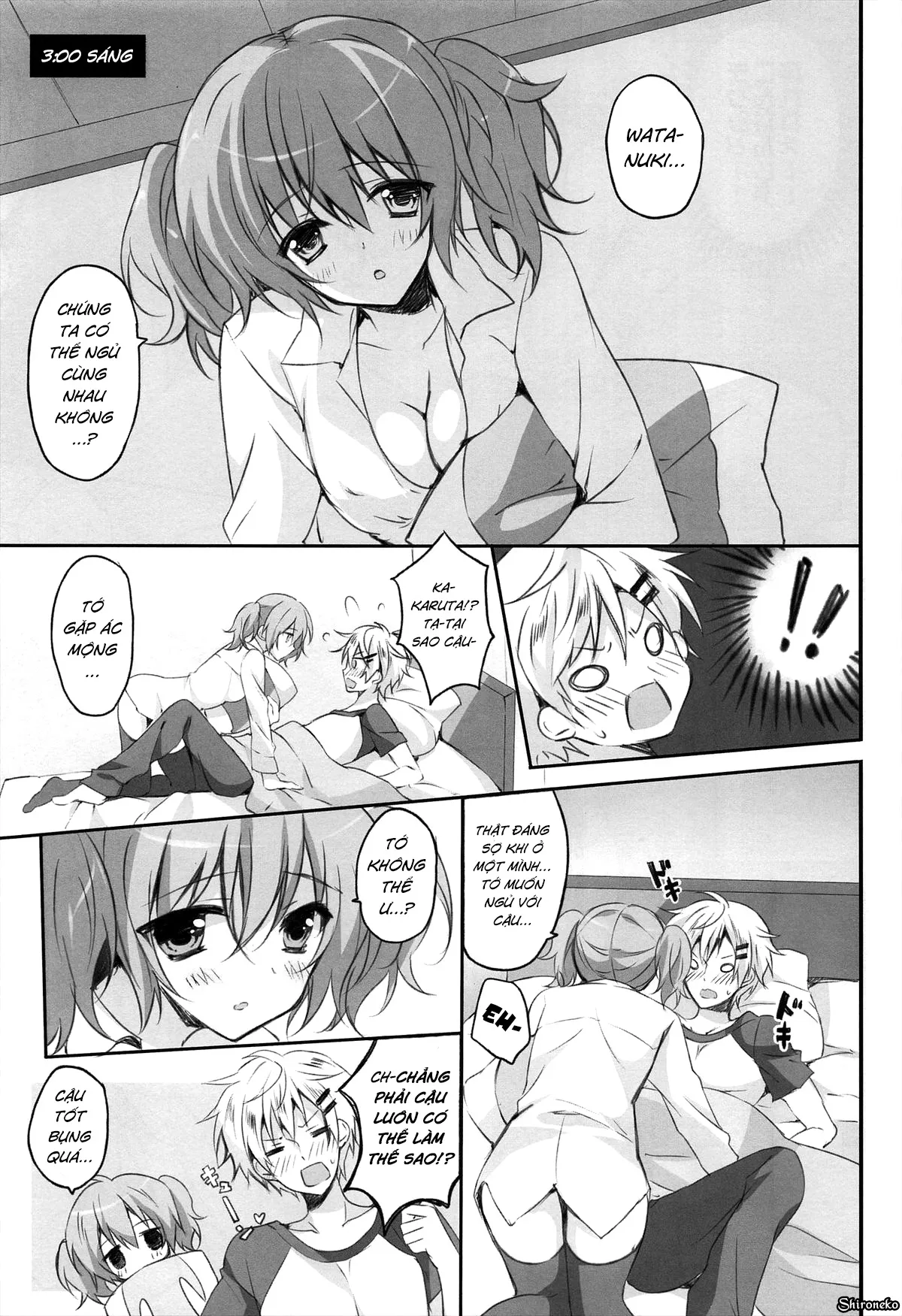 HentaiVN.net - Ảnh 4 - Karuta Maniac (Inu x Boku SS) - Chap 1