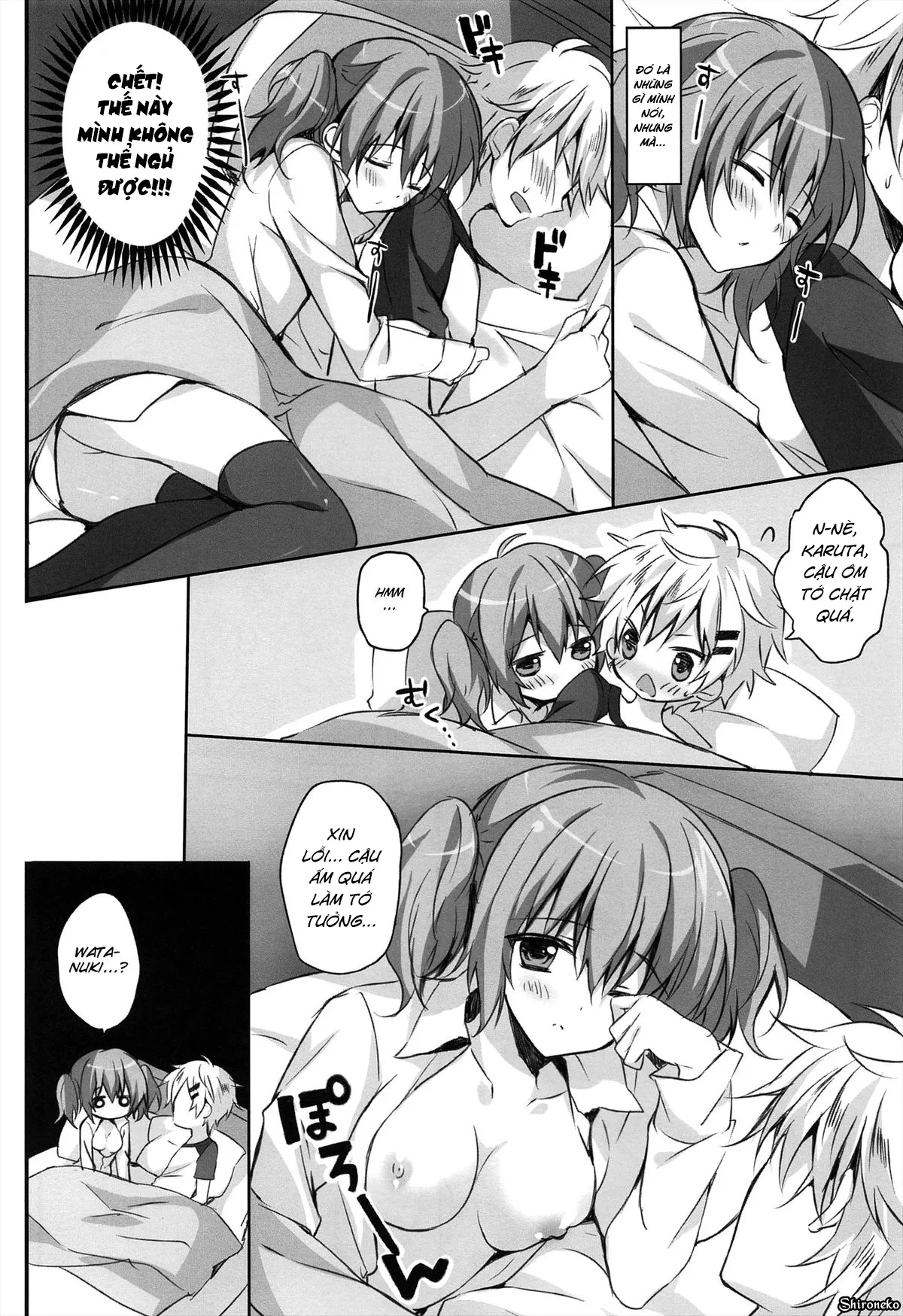 HentaiVN.net - Ảnh 5 - Karuta Maniac (Inu x Boku SS) - Chap 1