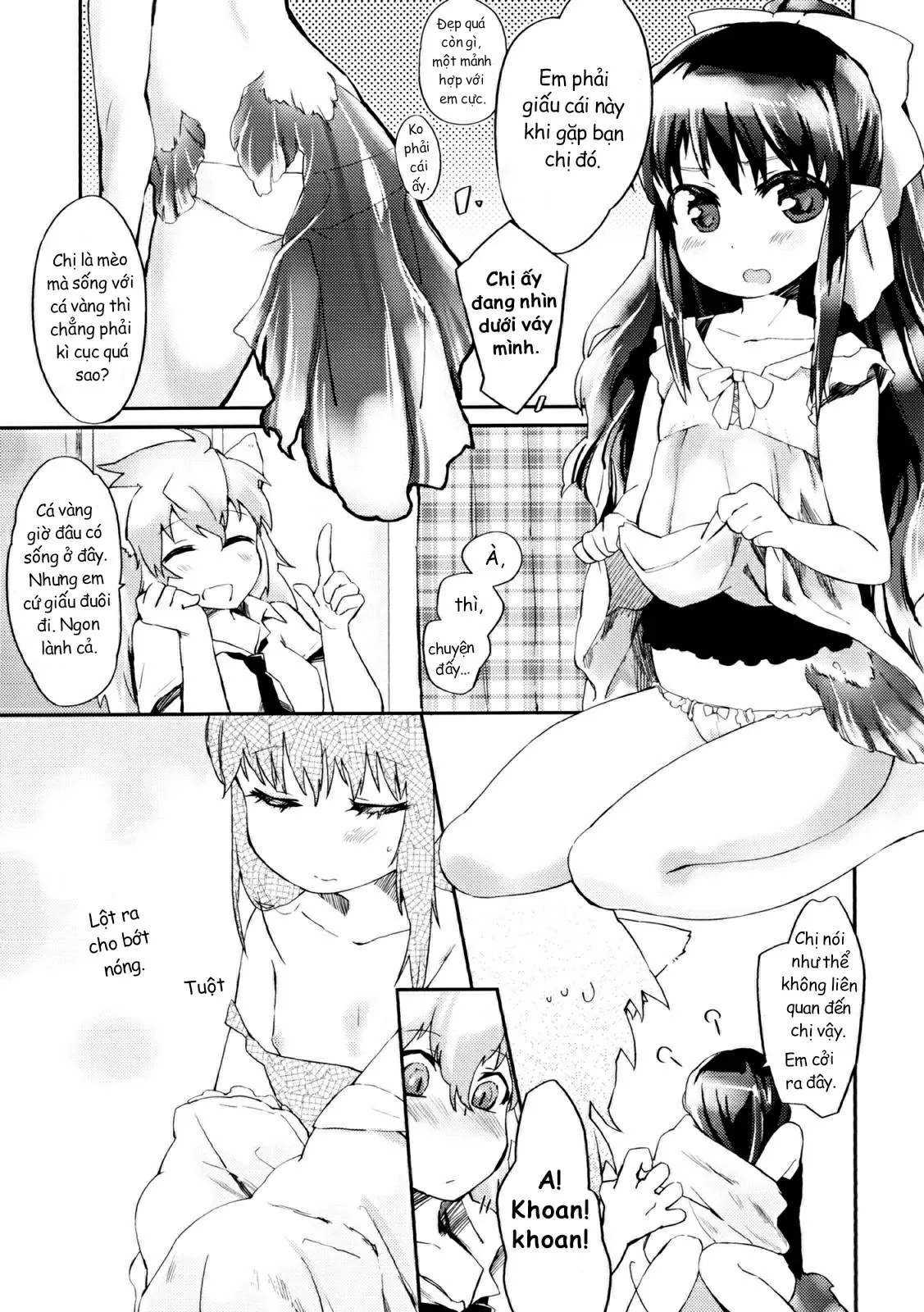 HentaiVN.net - Ảnh 5 - Cat & Fish - Chap 1