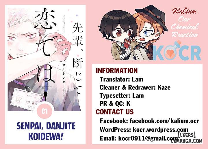 HentaiVN.net - Ảnh 24 - Senpai, Danjite Koidewa! - Chap 1