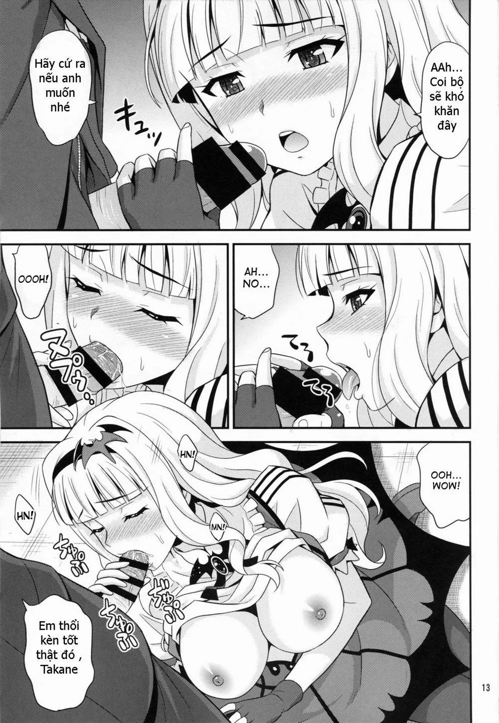 HentaiVN.net - Ảnh 13 - Kyun! Harapeko Princess (The idolmaster) - Chap 1