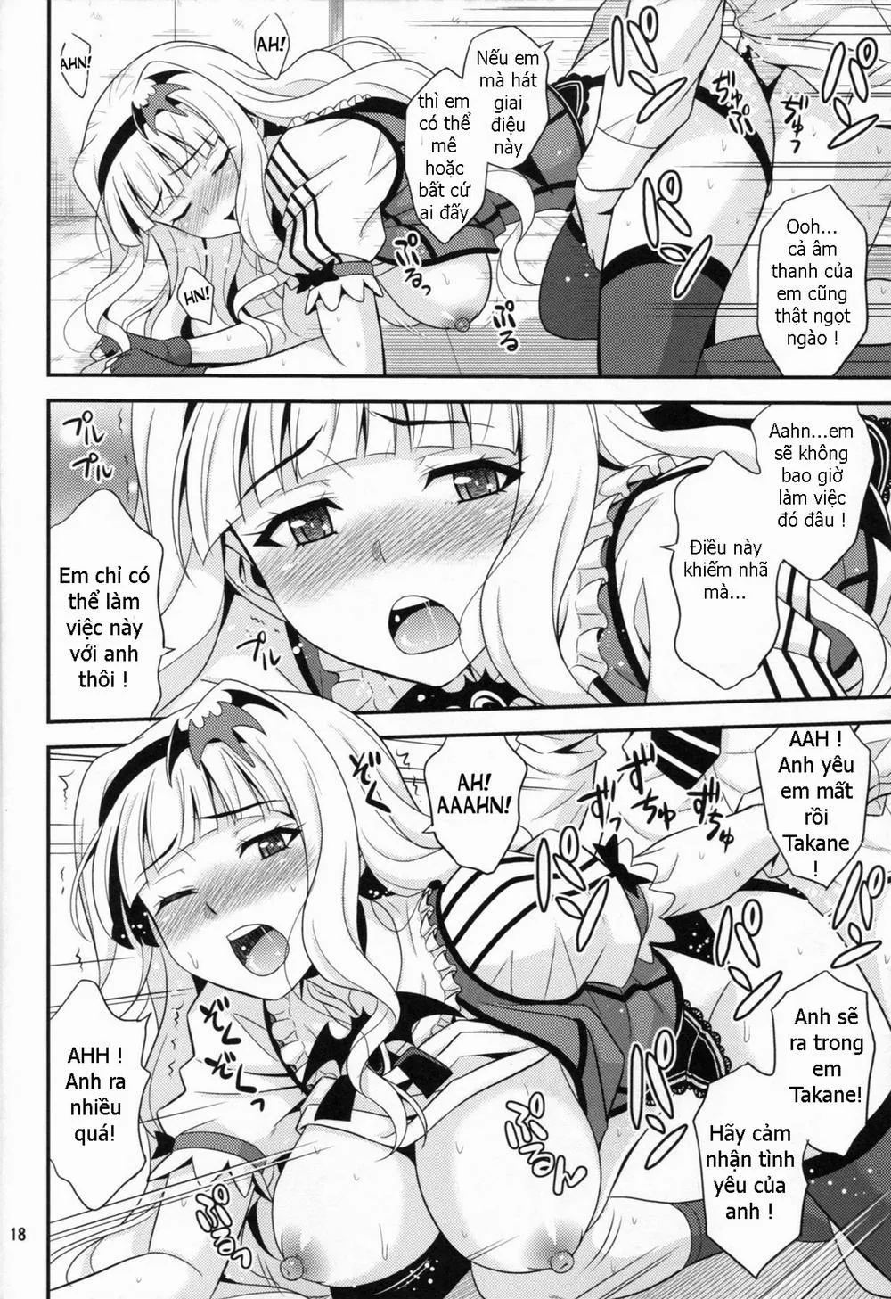 HentaiVN.net - Ảnh 18 - Kyun! Harapeko Princess (The idolmaster) - Chap 1