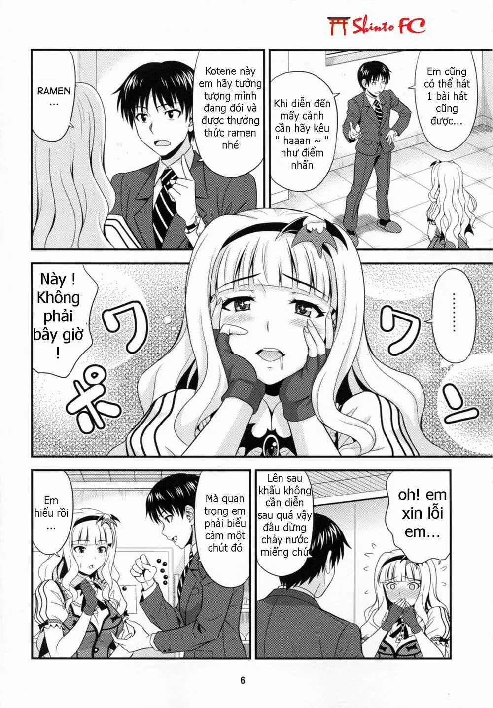 HentaiVN.net - Ảnh 6 - Kyun! Harapeko Princess (The idolmaster) - Chap 1