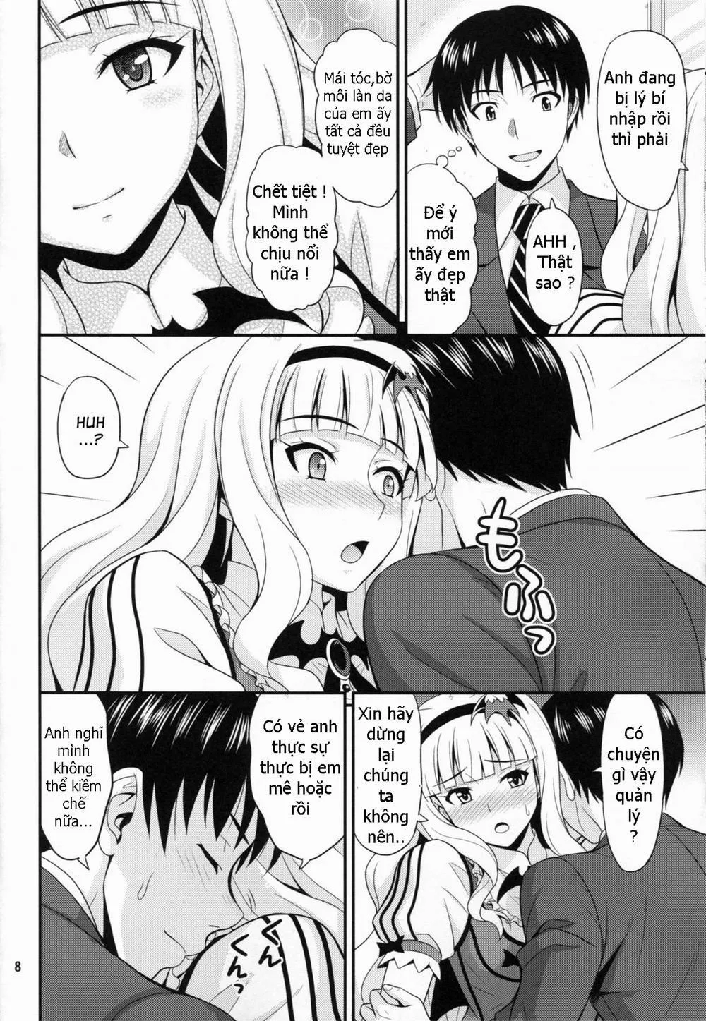HentaiVN.net - Ảnh 8 - Kyun! Harapeko Princess (The idolmaster) - Chap 1