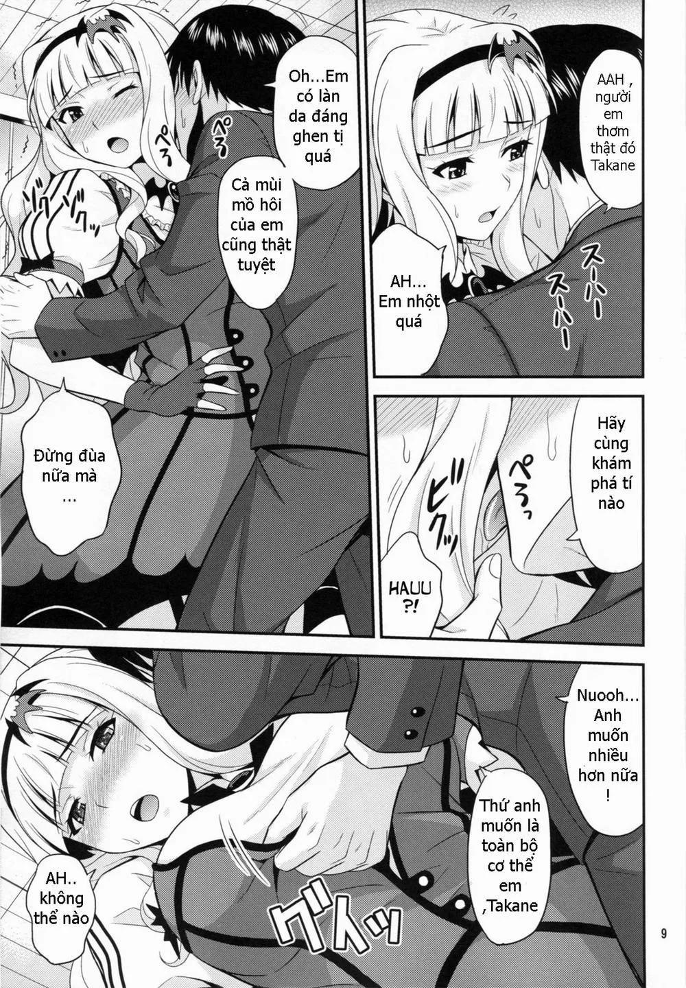 HentaiVN.net - Ảnh 9 - Kyun! Harapeko Princess (The idolmaster) - Chap 1