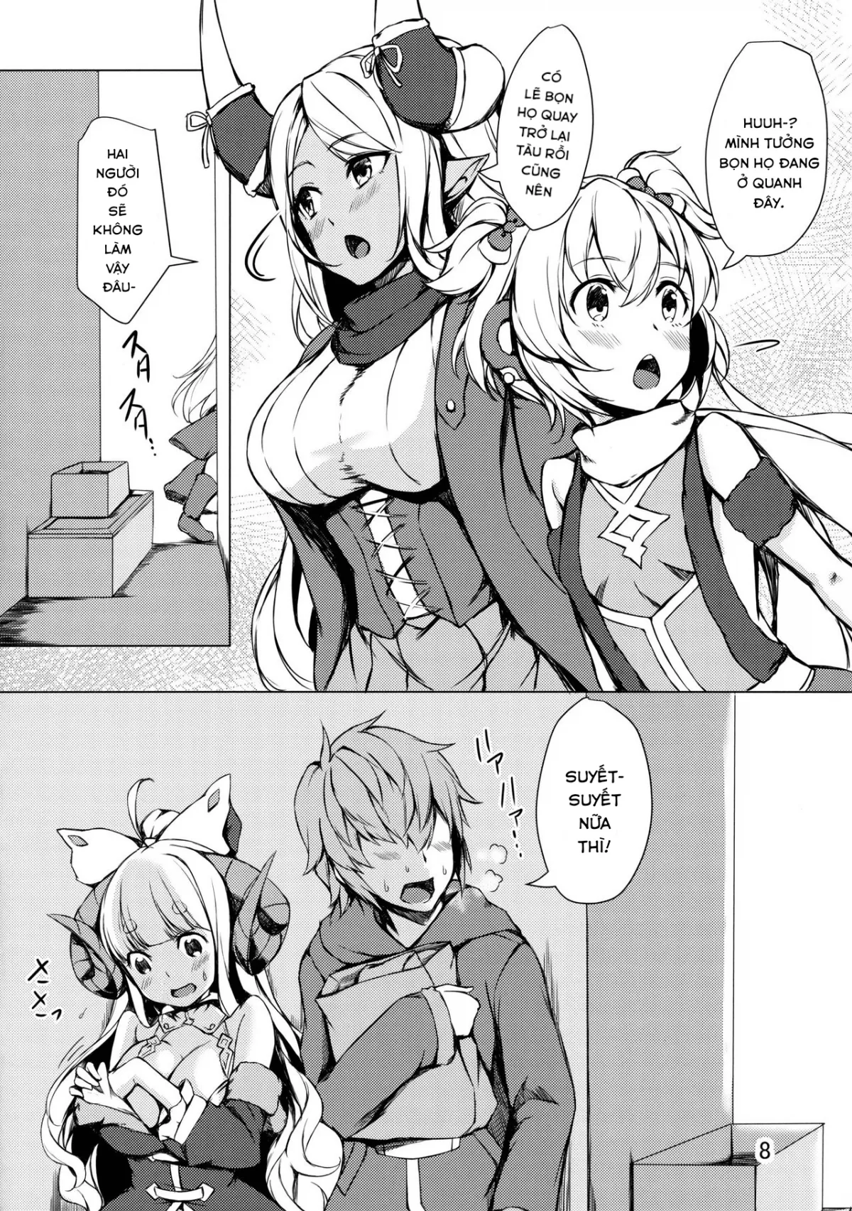 HentaiVN.net - Ảnh 7 - Hãy để em sưởi ấm anh! [Let me Warm You Up!] - Chap 1