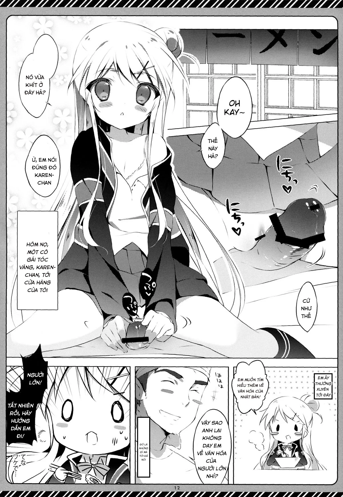 HentaiVN.net - Ảnh 11 - Kiniro Syndrome (Kiniro Mosaic) - Chap 1