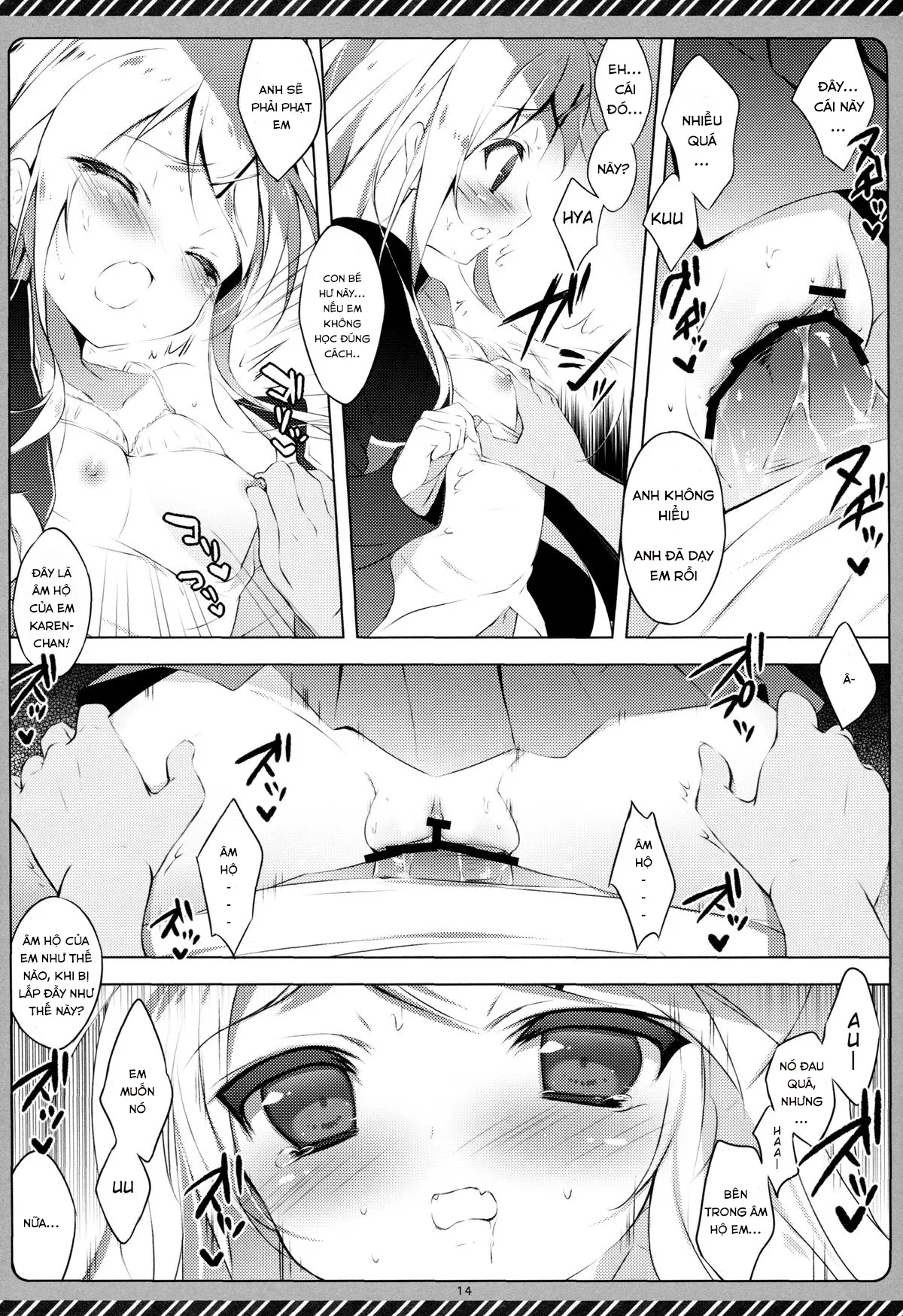 HentaiVN.net - Ảnh 13 - Kiniro Syndrome (Kiniro Mosaic) - Chap 1
