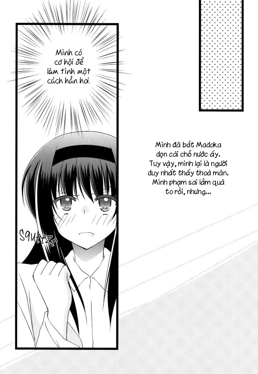 HentaiVN.net - Ảnh 14 - Futari kiri no yuru no ohanashi (Puella Magi Madoka Magica) [ふたりきりのよるのおはなし] - Chap 1