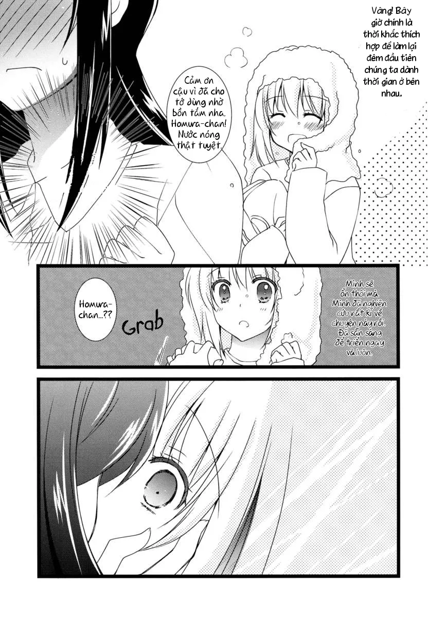 HentaiVN.net - Ảnh 15 - Futari kiri no yuru no ohanashi (Puella Magi Madoka Magica) [ふたりきりのよるのおはなし] - Chap 1