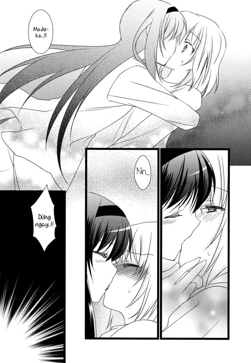 HentaiVN.net - Ảnh 16 - Futari kiri no yuru no ohanashi (Puella Magi Madoka Magica) [ふたりきりのよるのおはなし] - Chap 1