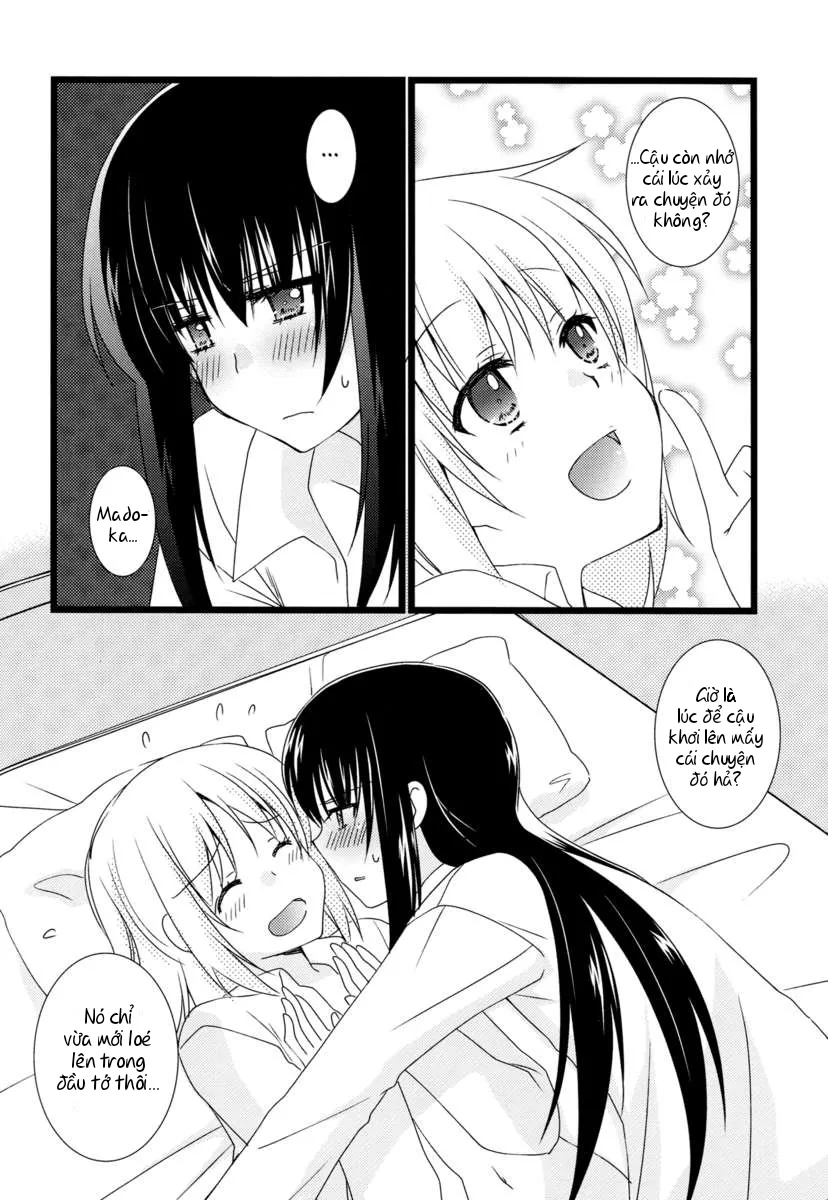 HentaiVN.net - Ảnh 18 - Futari kiri no yuru no ohanashi (Puella Magi Madoka Magica) [ふたりきりのよるのおはなし] - Chap 1