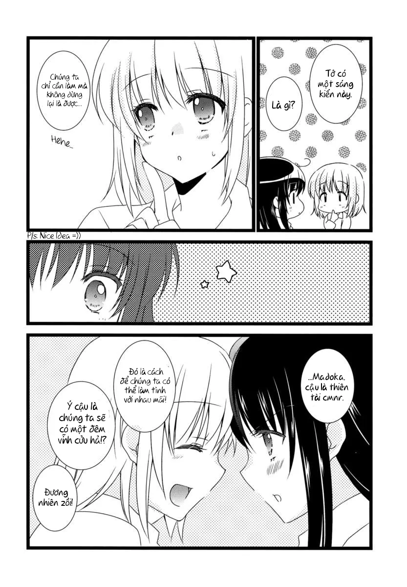 HentaiVN.net - Ảnh 22 - Futari kiri no yuru no ohanashi (Puella Magi Madoka Magica) [ふたりきりのよるのおはなし] - Chap 1