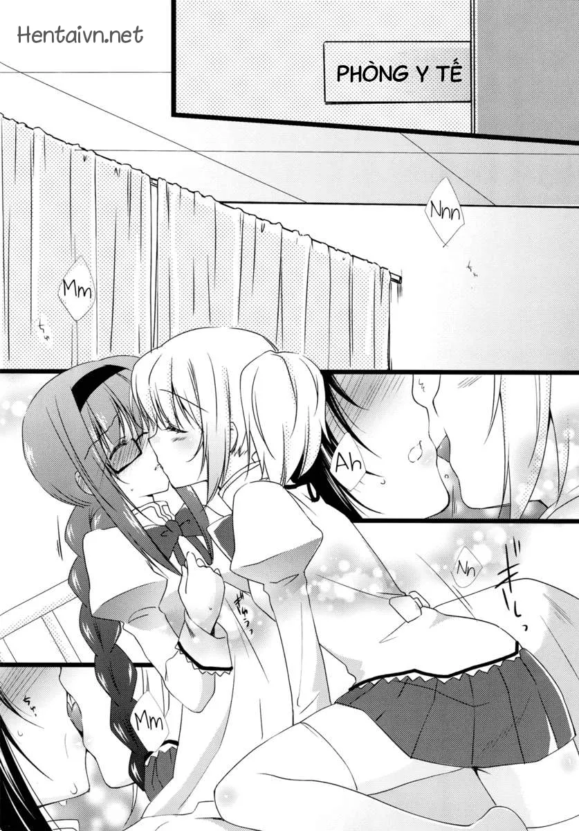 HentaiVN.net - Ảnh 6 - Futari kiri no yuru no ohanashi (Puella Magi Madoka Magica) [ふたりきりのよるのおはなし] - Chap 1