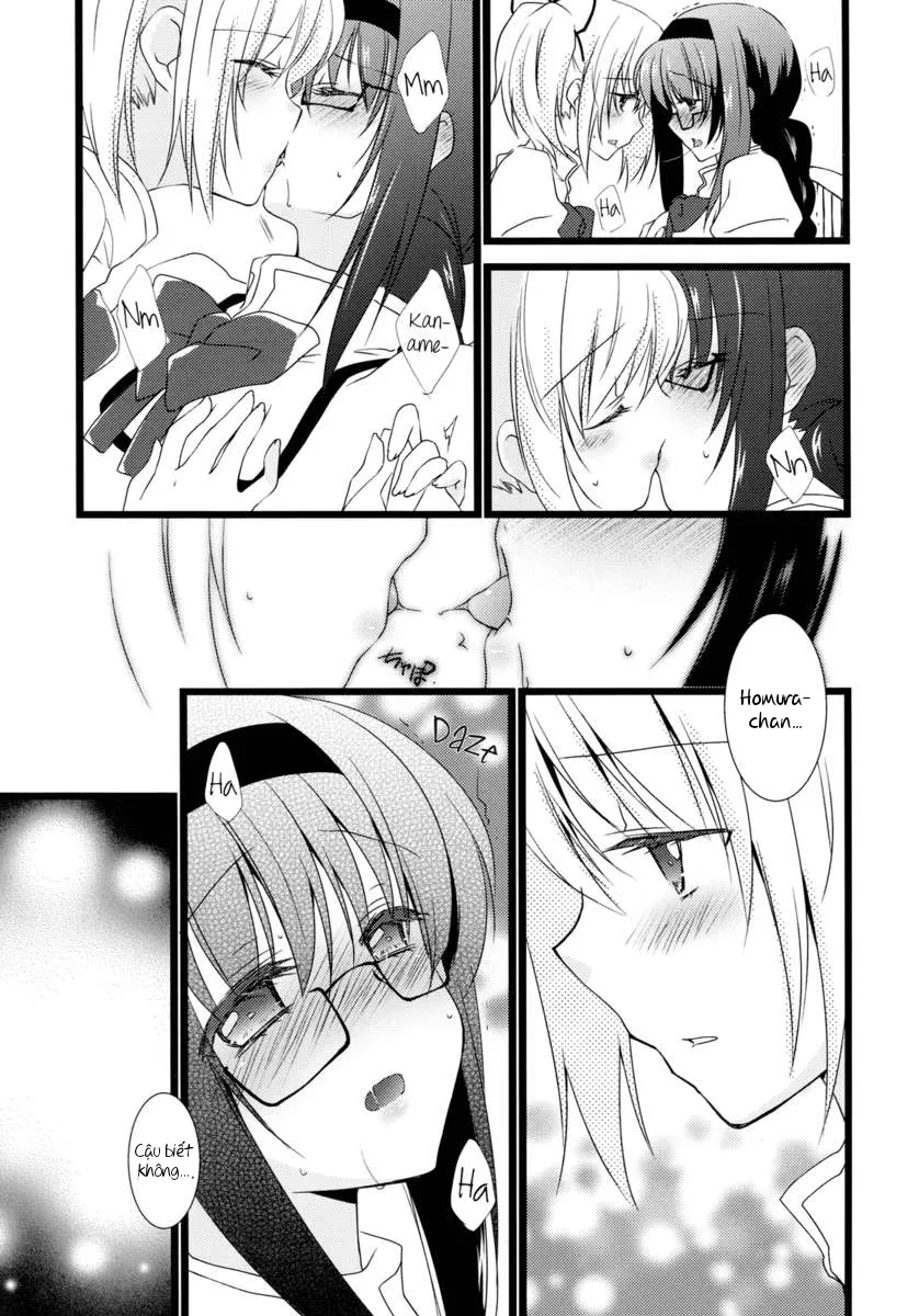 HentaiVN.net - Ảnh 7 - Futari kiri no yuru no ohanashi (Puella Magi Madoka Magica) [ふたりきりのよるのおはなし] - Chap 1