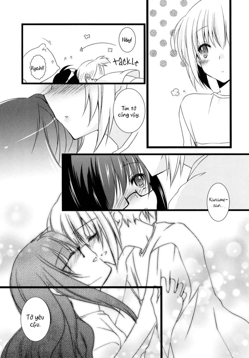 HentaiVN.net - Ảnh 9 - Futari kiri no yuru no ohanashi (Puella Magi Madoka Magica) [ふたりきりのよるのおはなし] - Chap 1