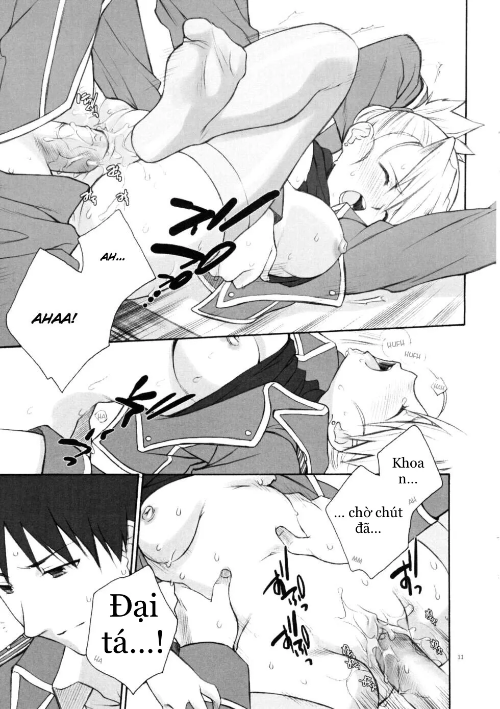 HentaiVN.net - Ảnh 12 - Falling Rain (Fullmetal Alchemist) - Chap 1