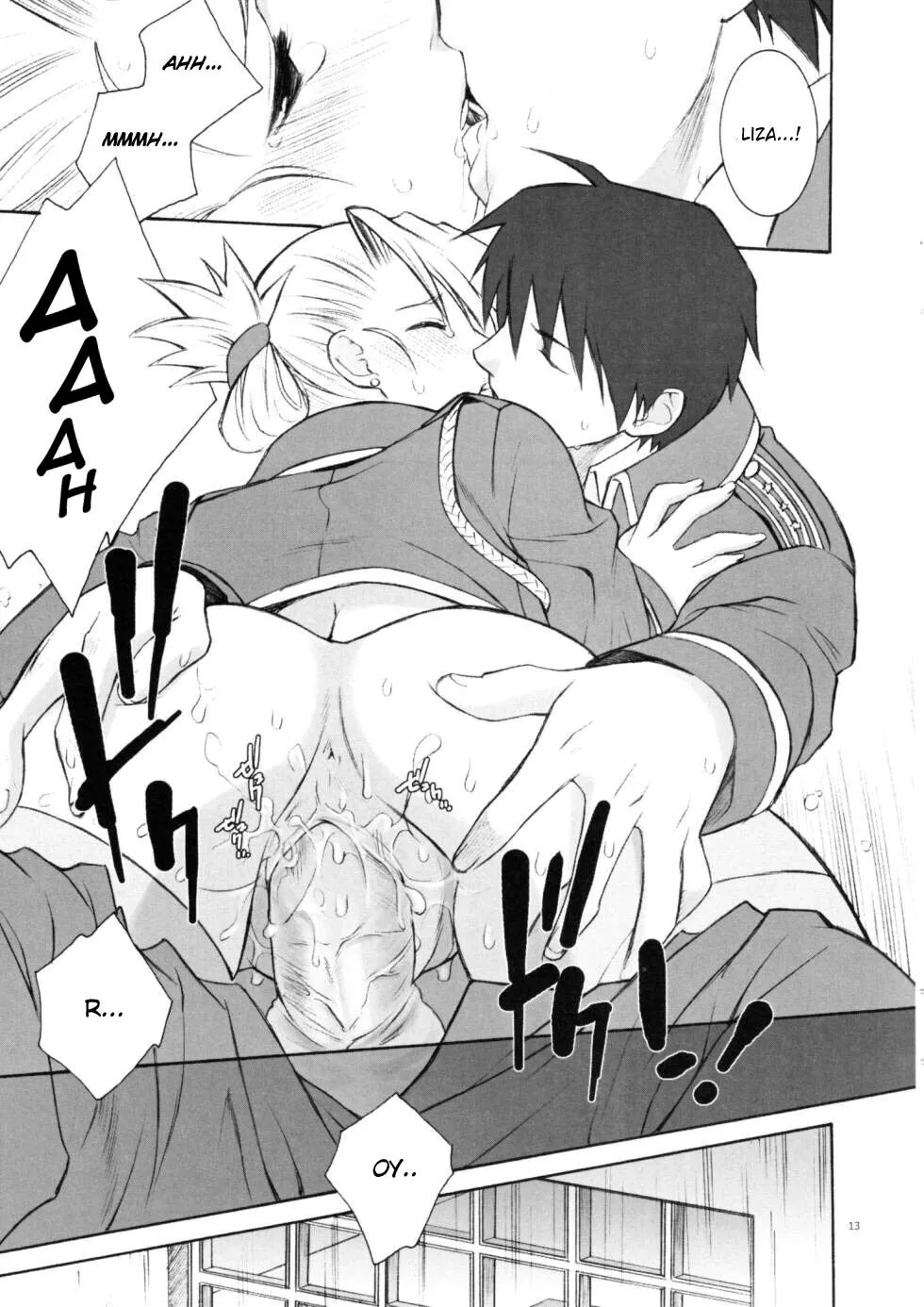 HentaiVN.net - Ảnh 14 - Falling Rain (Fullmetal Alchemist) - Chap 1