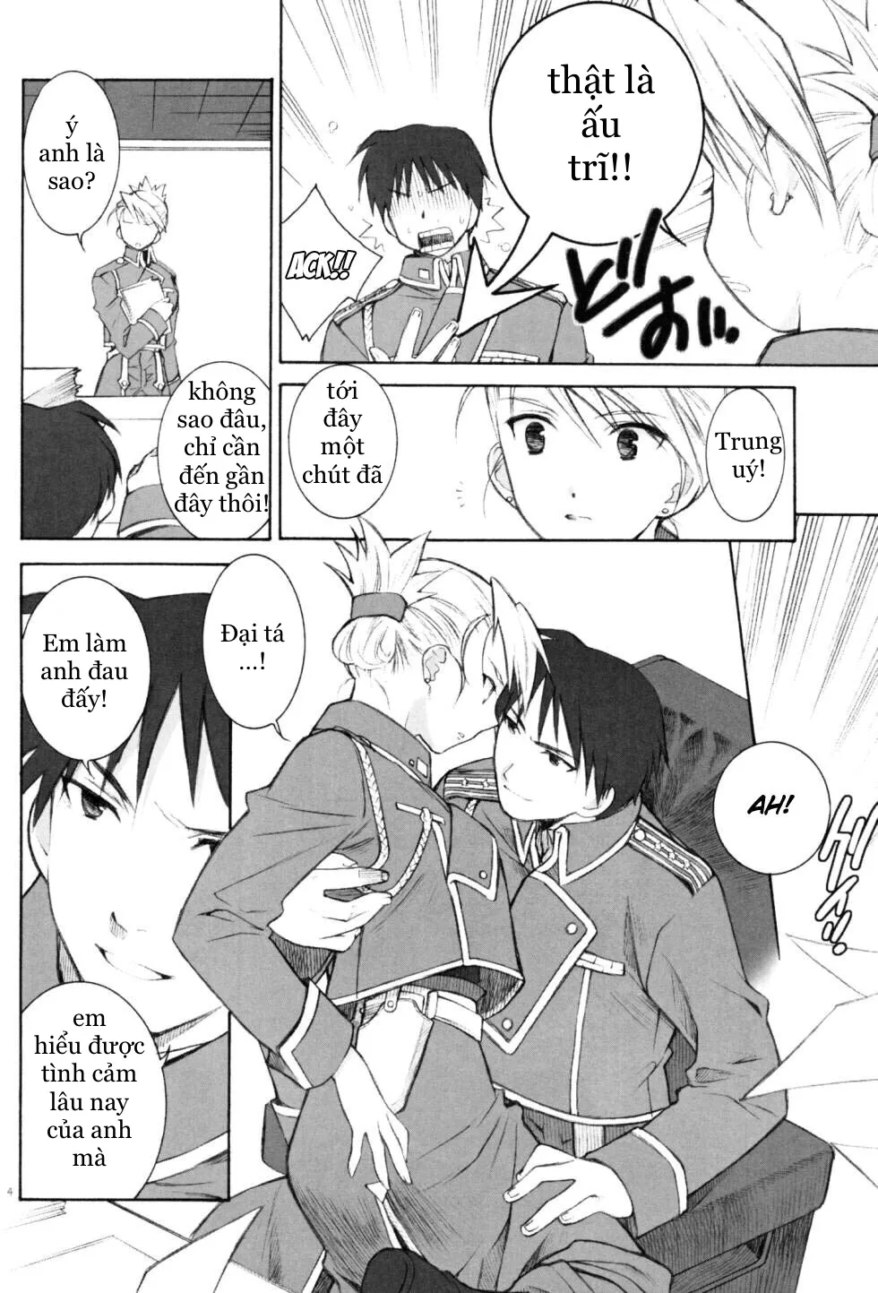 HentaiVN.net - Ảnh 5 - Falling Rain (Fullmetal Alchemist) - Chap 1