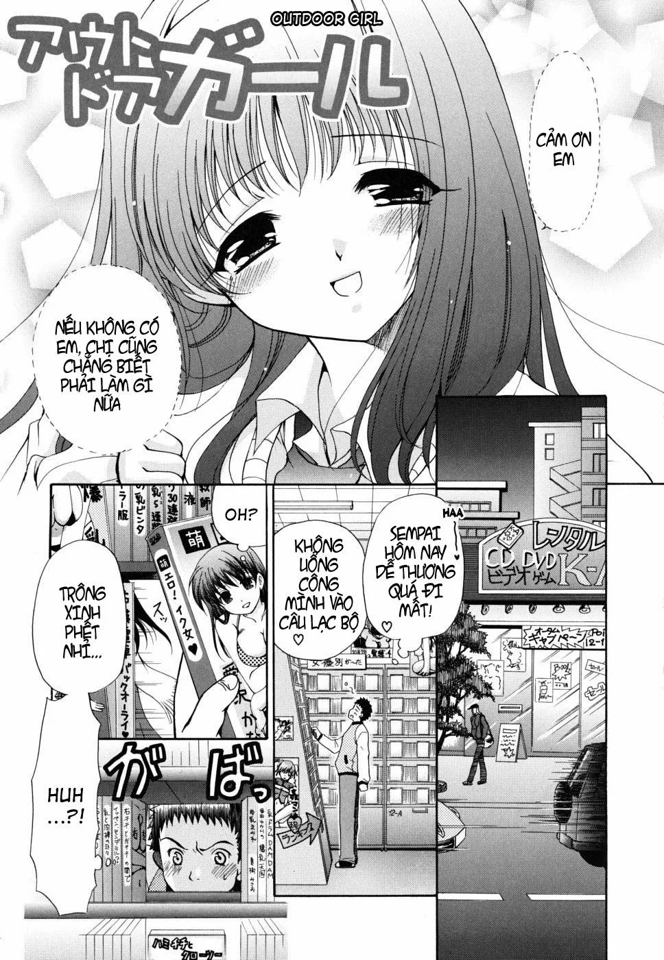 HentaiVN.net - Ảnh 3 - Out Door Girl - Chap 1