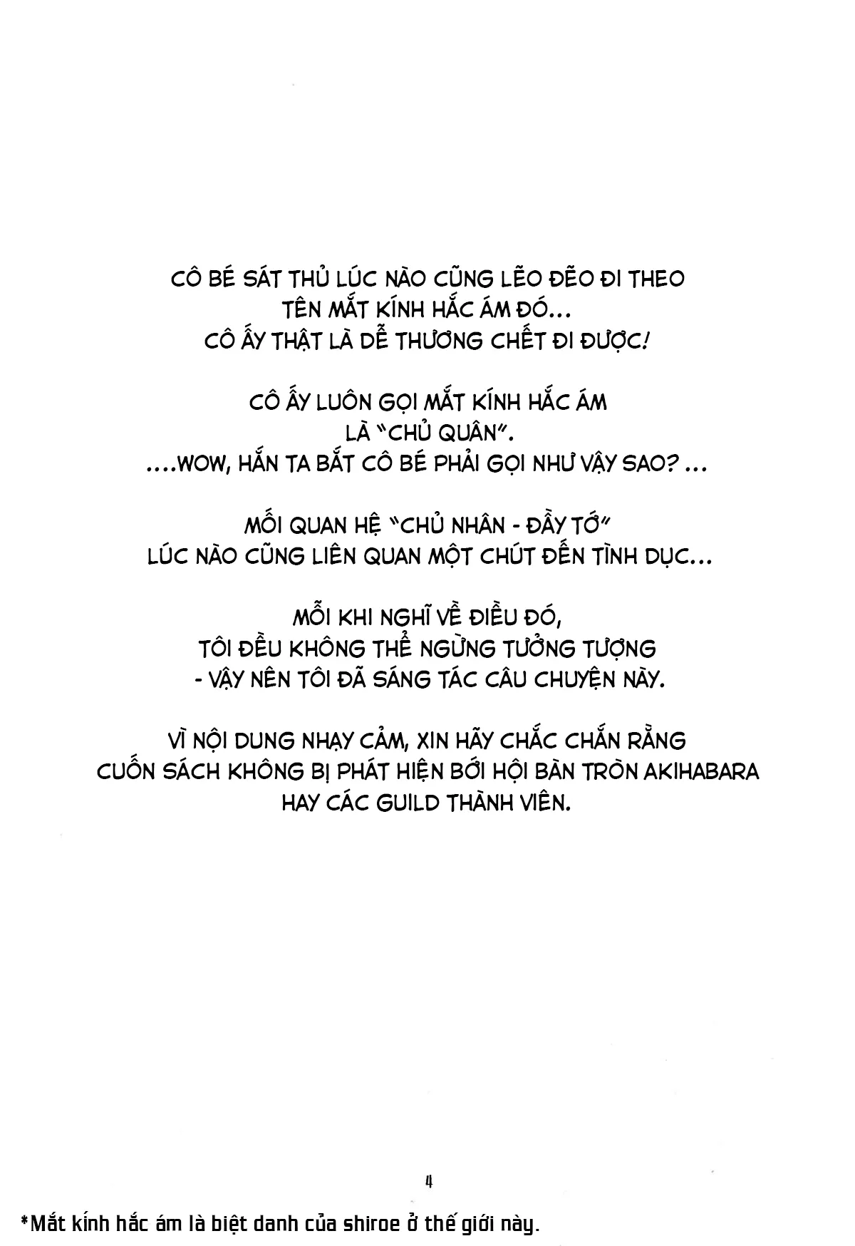 HentaiVN.net - Ảnh 3 - Haraguro Megane no Tokoro ni Iru (Ansatsusha) ga Kawaii (Log Horizon) - Chap 1