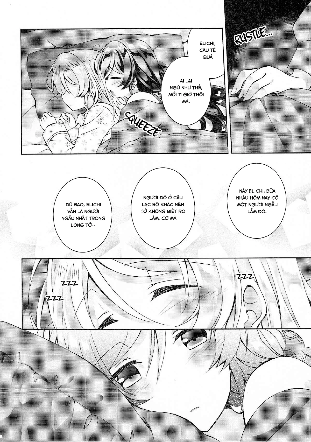 HentaiVN.net - Ảnh 4 - Sex to Uso to Yurikago to (Love Live!) [Sex, Pretend, and Cradle] - Chap 1