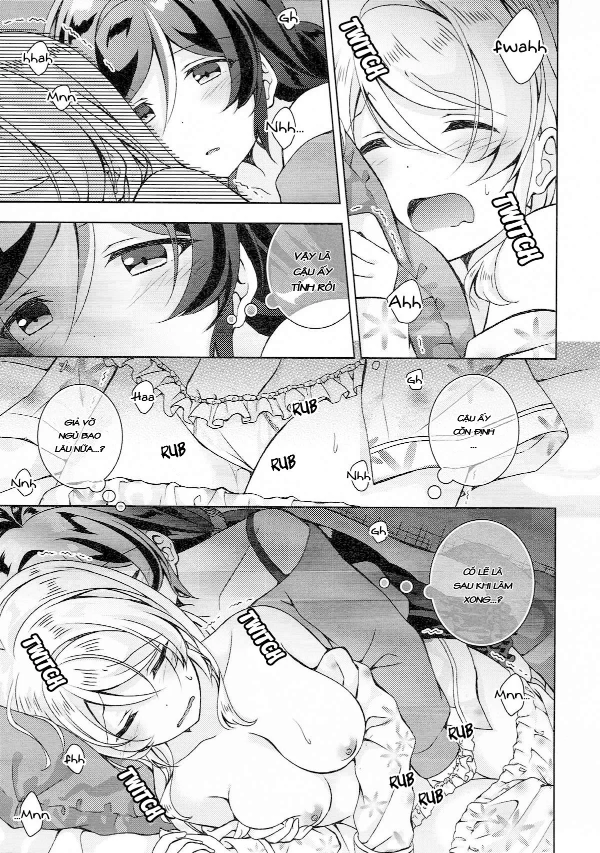 HentaiVN.net - Ảnh 7 - Sex to Uso to Yurikago to (Love Live!) [Sex, Pretend, and Cradle] - Chap 1