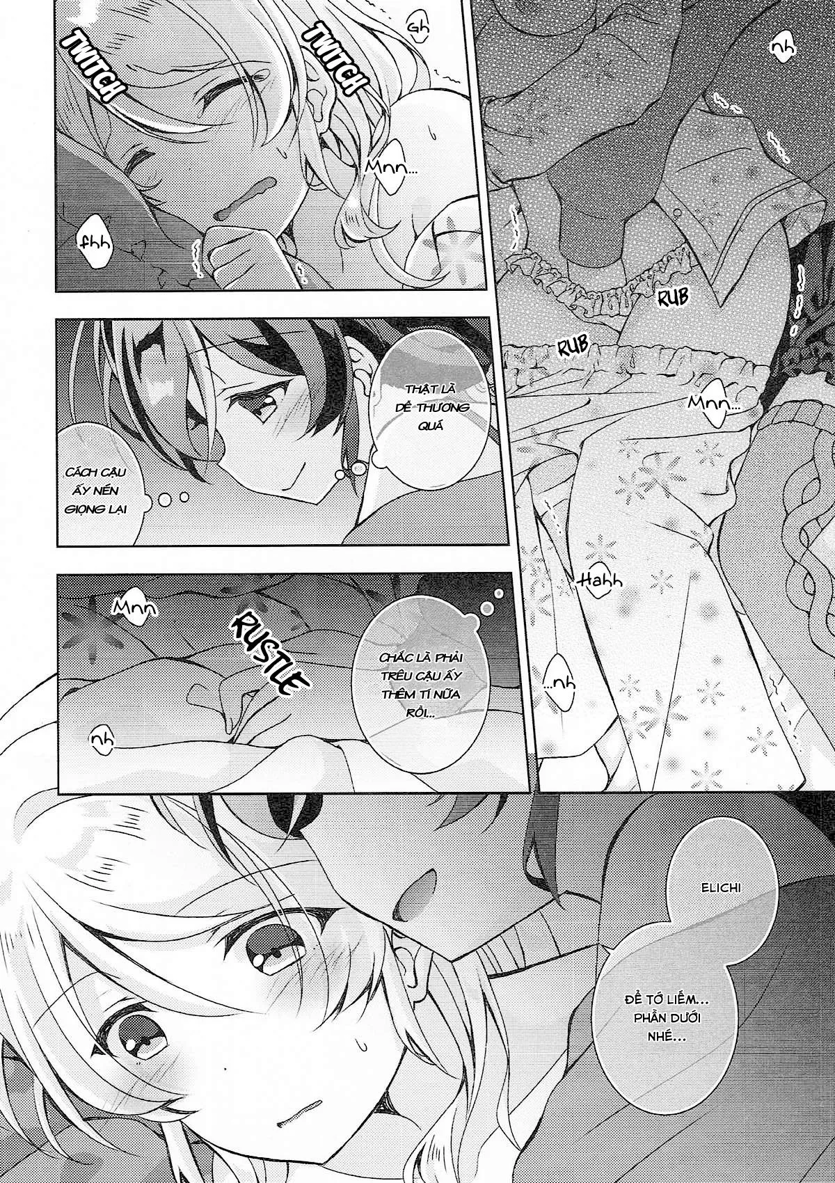 HentaiVN.net - Ảnh 8 - Sex to Uso to Yurikago to (Love Live!) [Sex, Pretend, and Cradle] - Chap 1