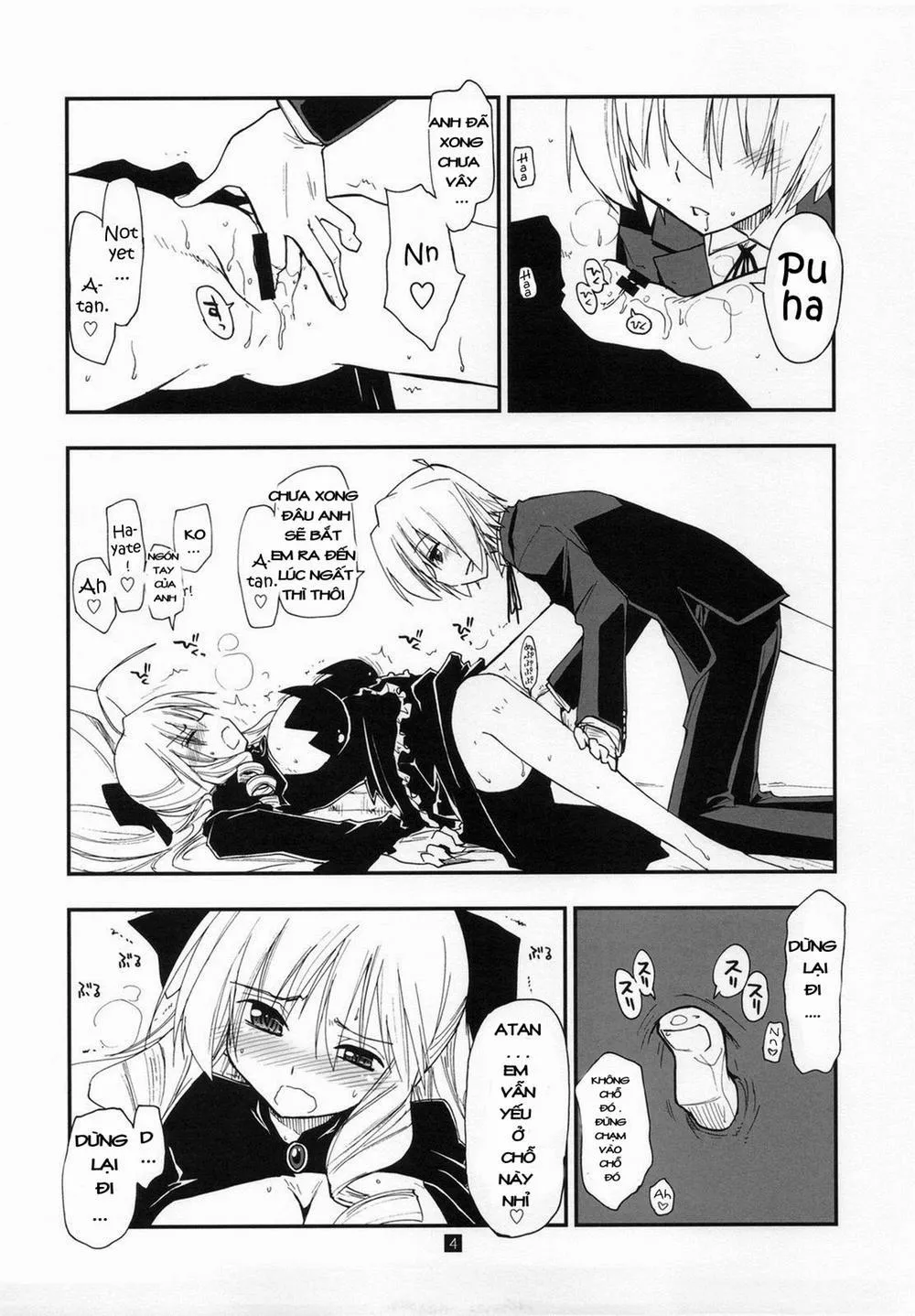 HentaiVN.net - Ảnh 4 - Shitsuji wa Tomodachi ga Sukunai Omakebon (Hayate no Gotoku!) - Chap 1
