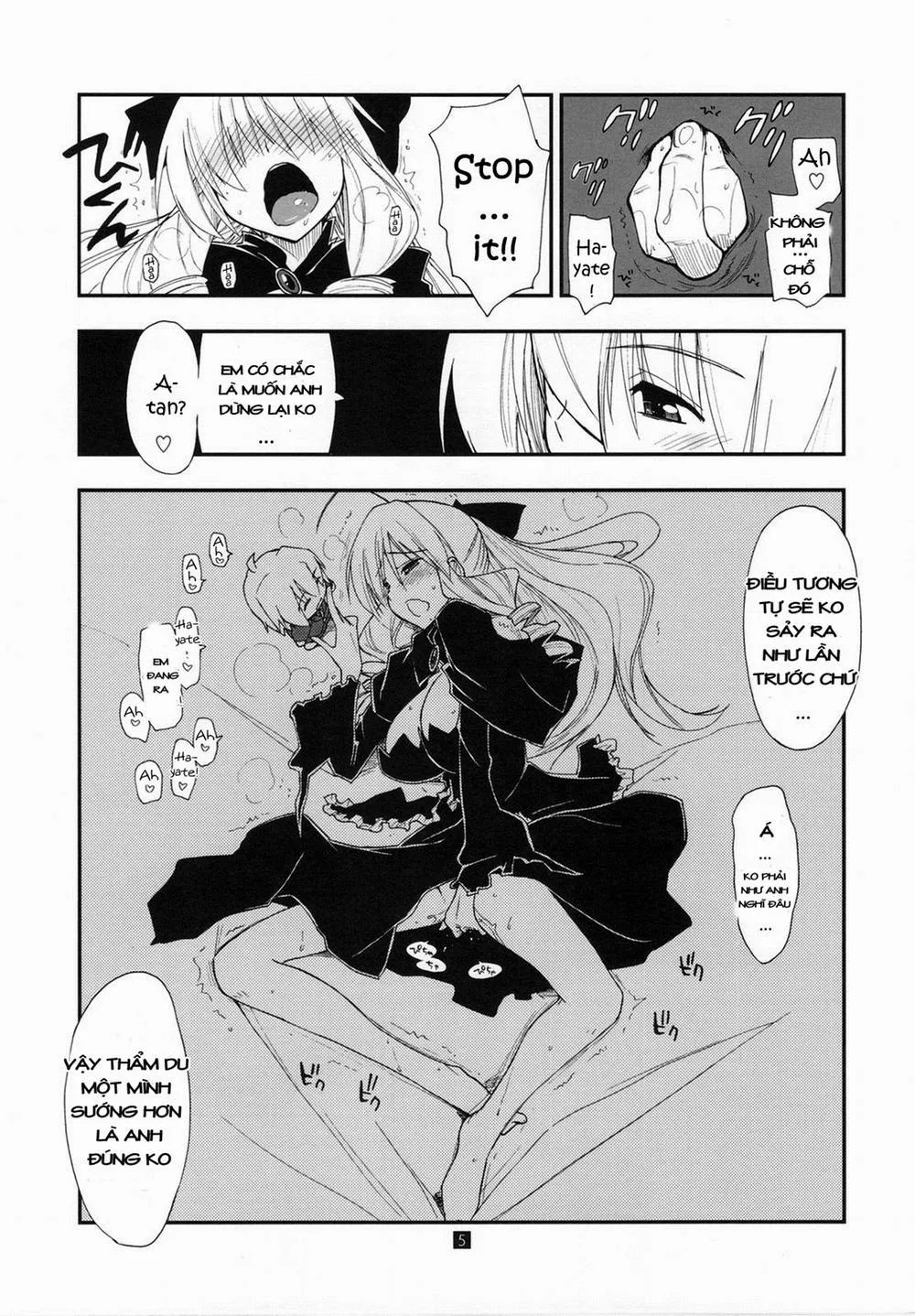 HentaiVN.net - Ảnh 5 - Shitsuji wa Tomodachi ga Sukunai Omakebon (Hayate no Gotoku!) - Chap 1