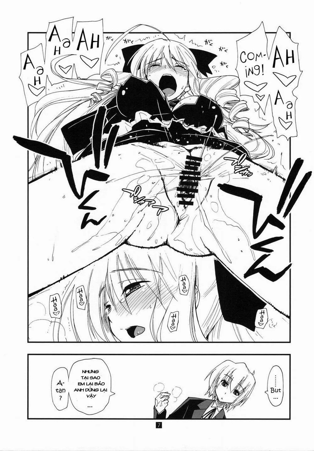 HentaiVN.net - Ảnh 7 - Shitsuji wa Tomodachi ga Sukunai Omakebon (Hayate no Gotoku!) - Chap 1