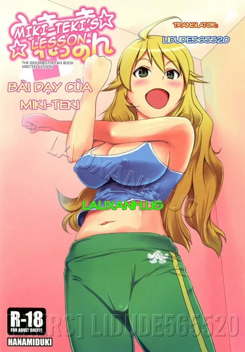 HentaiVN.net - Ảnh 1 - Miki-teki Lesson (The Idolmaster) - Chap 1