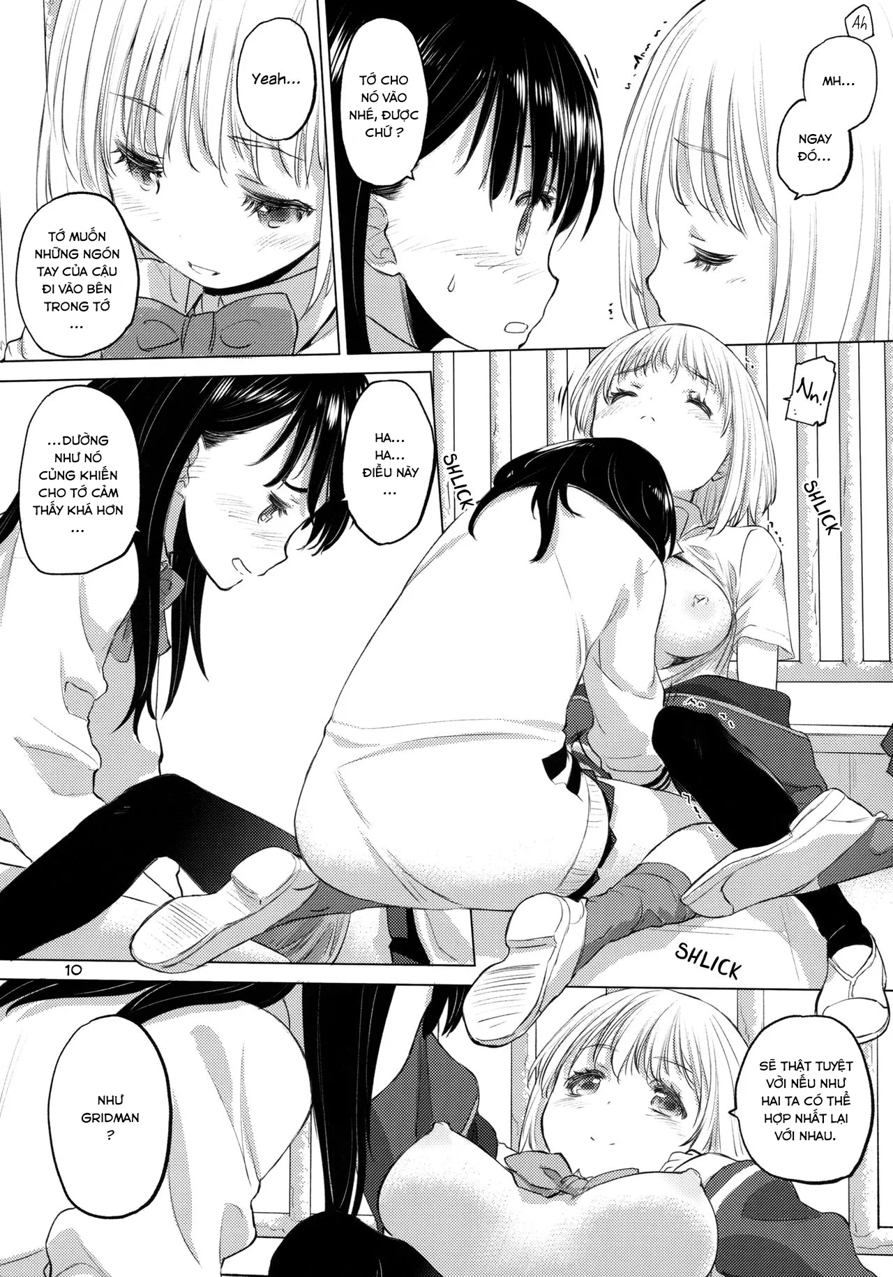HentaiVN.net - Ảnh 11 - Nắm lấy tay tớ [Put Your Hands Together] - Chap 1
