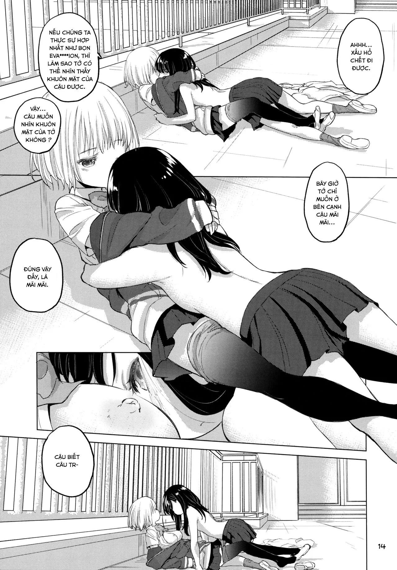 HentaiVN.net - Ảnh 14 - Nắm lấy tay tớ [Put Your Hands Together] - Chap 1