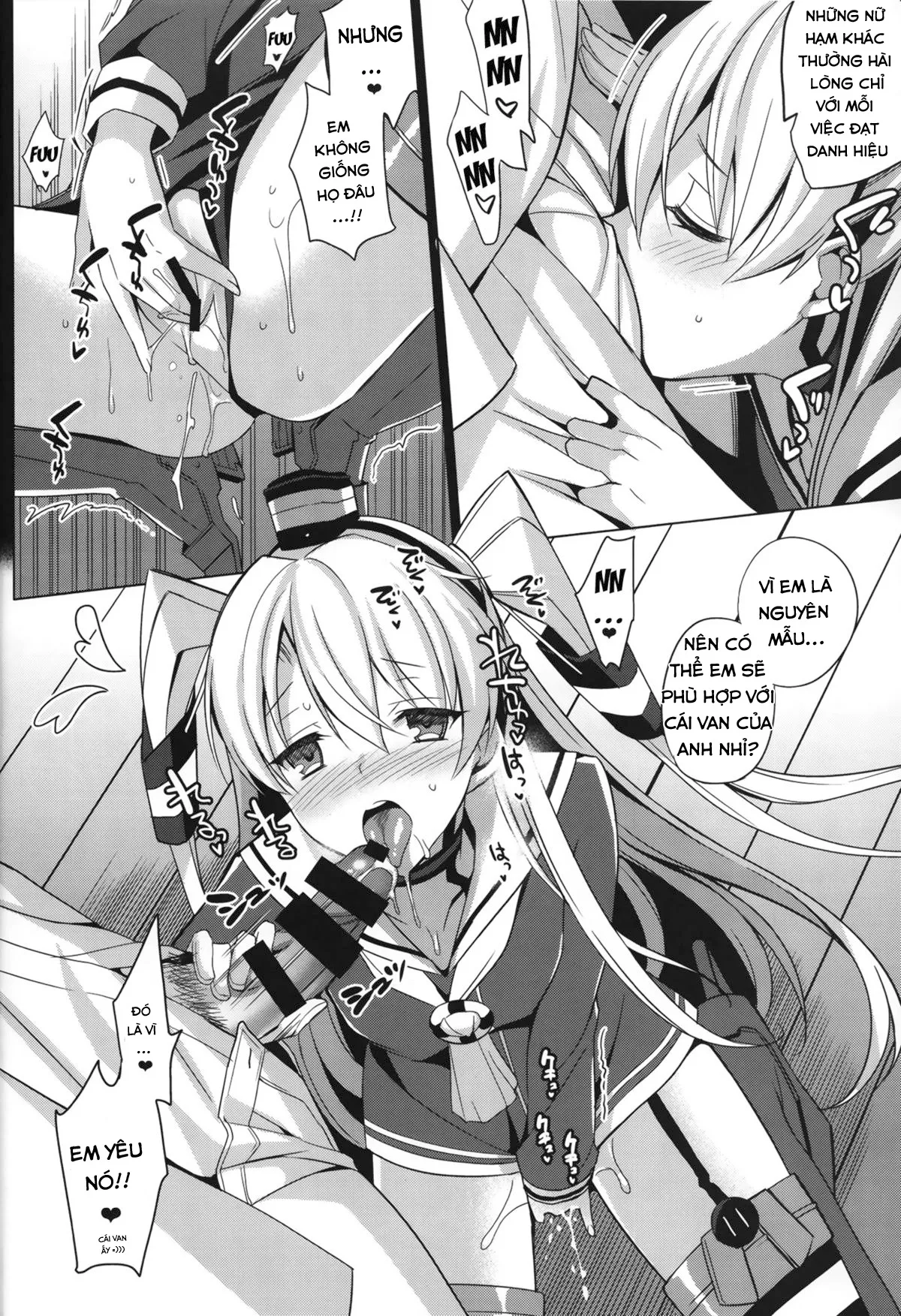 HentaiVN.net - Ảnh 4 - DARKNESS (Kantai Collection, -KanColle-) - Chap 1